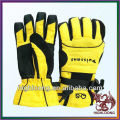 Superventas y populares guantes de esquí amarillo
